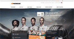 Desktop Screenshot of hankooktire.com